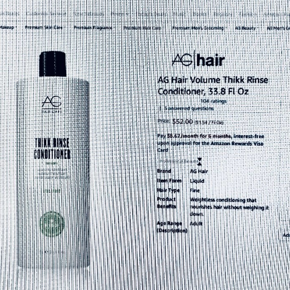 AG Hair Care Thikk Rinse Sulfate Free Color Safe Conditioner - Picture 7 of 8